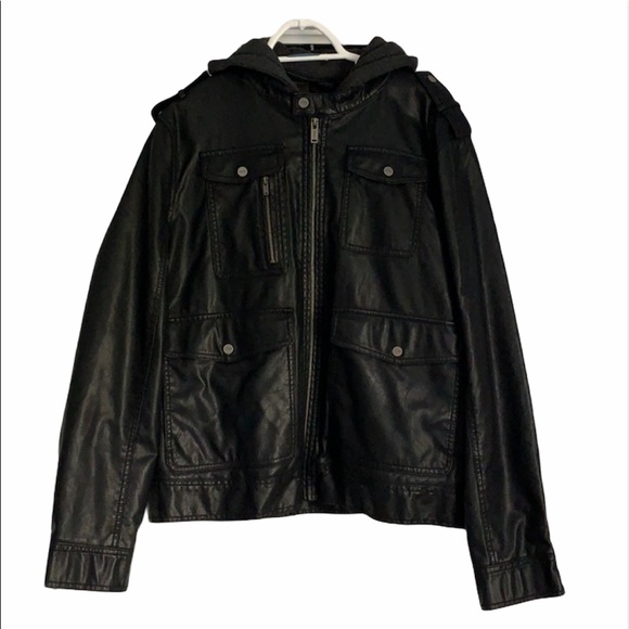 Guess Other - Guess Men’s leather jacket